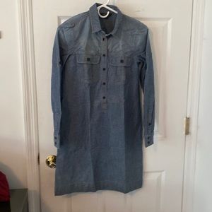 J. Crew Denim Blue Dress Size XXS